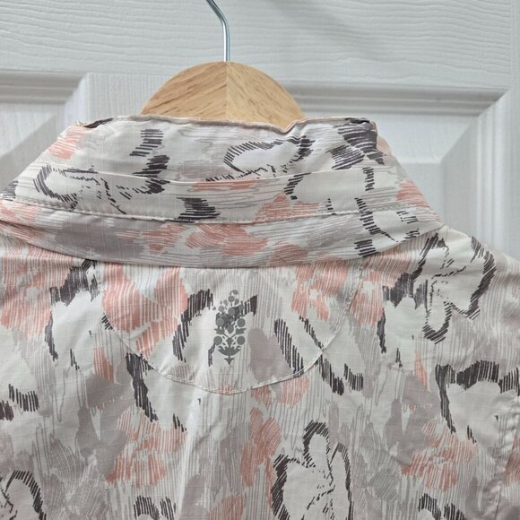 FP Movement Off the Grid Vest Womens Large Free People Pink Gray Outdoor Hiking - Picture 11 of 14